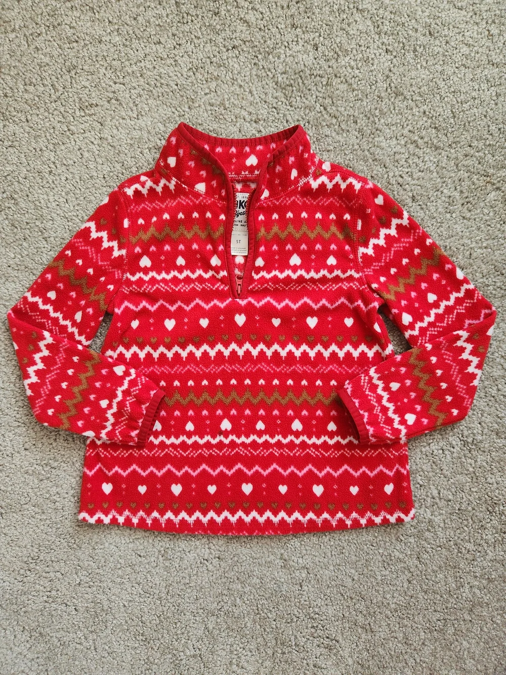 Girls 5T Hearts Back To School Mix & Match Bundle | Dress, Sweater | 5 Pieces